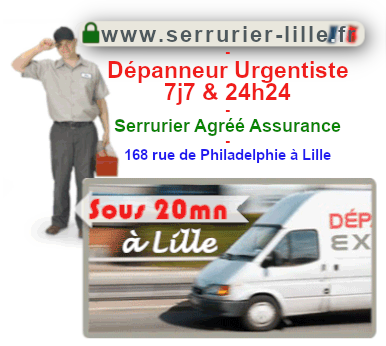 Serrurier à Mons-en-Baroeul | Dépanneur Urgentiste 24 24 Agréé Assurance  Mons-en-Baroeul