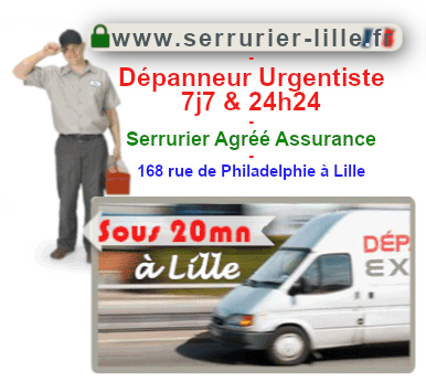 Serrurier Urgentiste 24 24 Lille-Moulins | Dépanneur Urgentiste 24 24 Agréé Assurance  Lille-Moulins
